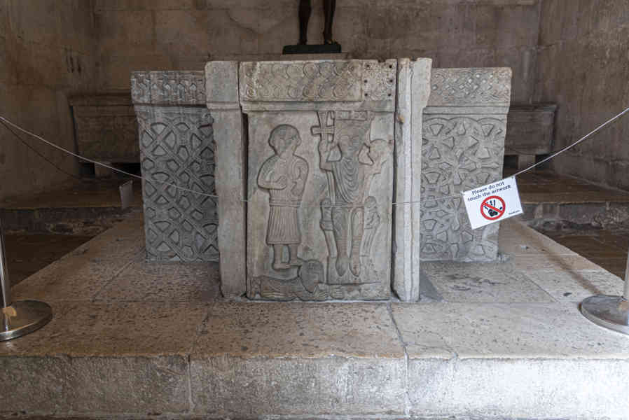 Croacia - Split 32 - palacio de Diocleciano - templo de Júpiter - Baptisterio de San Juan Bautista